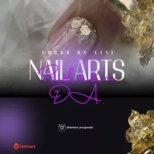 Imagem de capa para o Curso online Nail Arts Padrão D.A