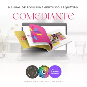 Imagem de capa para o Curso online MANUAL DE POSICIONAMENTO DO ARQUETÍPICO COMEDIANTE 