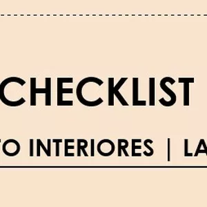 Imagem de capa para o Ebook CHECKLIST | PROJETO INTERIORES | LAYOUT SKP