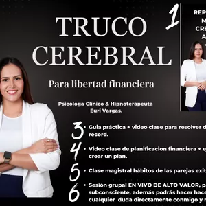 Imagen de portada para Curso online Truco cerebral para lograr libertad y abundancia financiera.