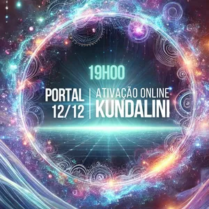 Imagem de capa para o Evento online 12/12 - Ativação da Kundalini Online em Grupo