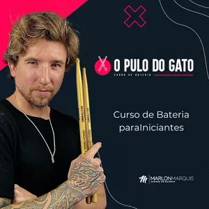 Imagem de capa para o Curso online Baterista em 7 dias