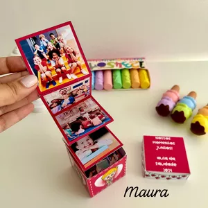 Imagem de capa para o Ebook Caixinha das Fotos lembrancinhas Fim de Ano