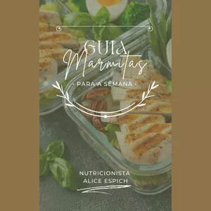 Imagem de capa para o Ebook Guia de Marmitas para a semana.