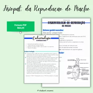 Imagem de capa para o Ebook Fisiopatologia da Reprodução do Macho