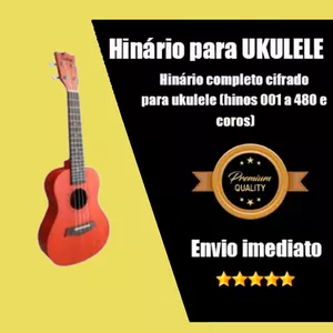 Imagem de capa para o Ebook Hinário CCB 5 Cifrado para Ukulele – Altura Oficial (PDF Digital)