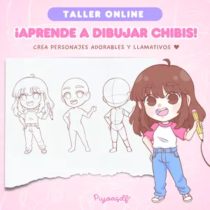 Imagen de portada para Curso online ¡Aprende a dibujar chibis! Crea personajes adorables