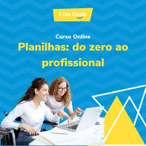 Imagem de capa para o Curso online Planilhas: do zero ao profissional