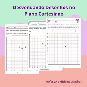 Imagem de capa para o Ebook Desvendando Desenhos no Plano Cartesiano