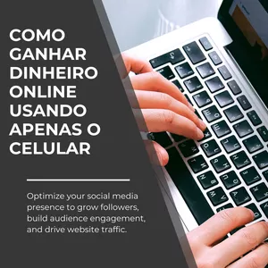 Imagem de capa para o Ebook COMO GANHAR DINHEIRO ONLINE USANDO APENAS O CELULAR 