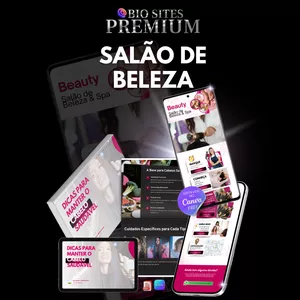 Imagem de capa para o Curso online Bio Site para Salão de Beleza