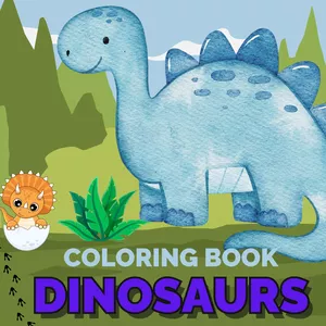 Cover image for Ebook Dinosaurs Coloring Book