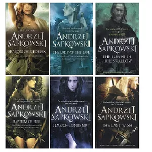 Cover image for Ebook The Witcher 15 Series Books Collection By ANDRZEJ SAPKOWSKI