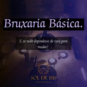 Imagem de capa para o Curso online A Arte da Bruxaria Básica.