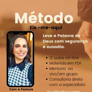 Imagem de capa para o Curso online Método Eis-me-aqui 