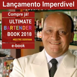 Imagem de capa para o Ebook Ultimate Bartender Book 2018 - Mestre Derivan