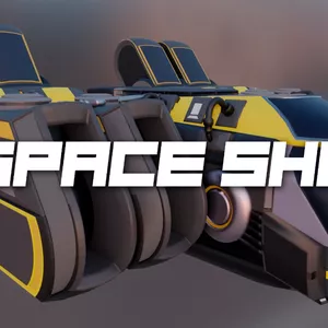 Imagem de capa para o Curso online Space Ship - 3D model
