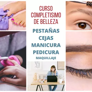 Imagen de portada para Curso online CURSO COMPLETISIMO DE BELLEZA