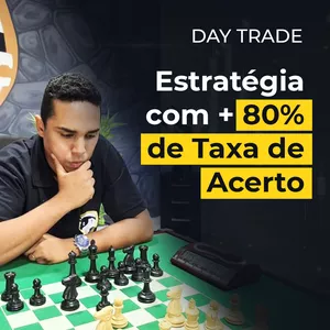 Imagem de capa para o Curso online Estratégia para Day Trade + de 80% de TAXA de ACERTO!