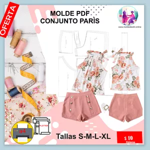 Imagen de portada para Ebook Molde textil PARÍS 