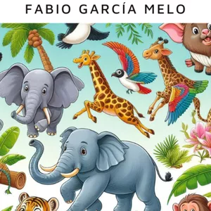 Imagen de portada para Ebook Cuentos infantiles: " 101 mamíferos geniales"