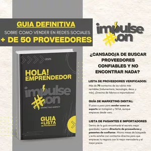 Imagen de portada para Ebook GUIA DEFINITIVA PROVEEDORES + CÓMO VENDER EN REDES SOCIALES