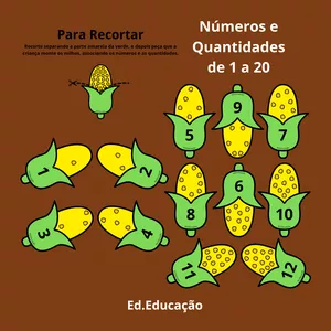 Imagem de capa para o Ebook Milhos Numéricos - ED.Educação