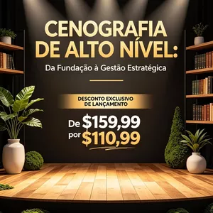 Imagem do curso  Cenografia de Alto Nível Da Fundação à Gestão Estratégica 