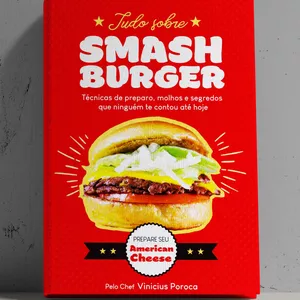 Imagem de capa para o Ebook TUDO SOBRE SMASH BURGER