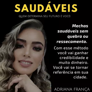 Imagem de capa para o Ebook ebook mechas saudáveis