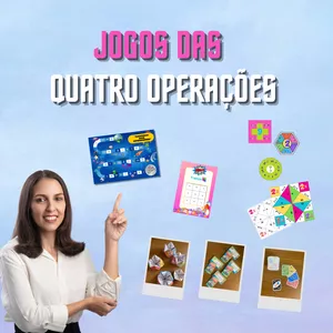 Imagem de capa para o Ebook Kit completo das 4 operações Matemáticas