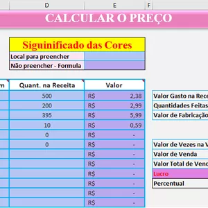 Imagem de capa para o Ebook PLANILHA DE PRECIFICAÇÃO