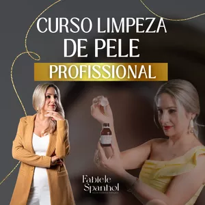 Imagem de capa para o Curso online CURSO DE LIMPEZA DE PELE PROFISSIONAL - PARA INICIANTES 