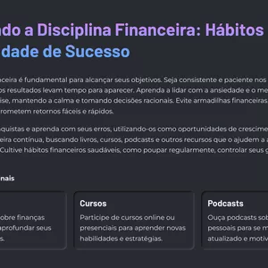 Imagem de capa para o Ebook Guia Prático de Finanças Pessoais – Um Resumo Direto Para Você Começar Agora