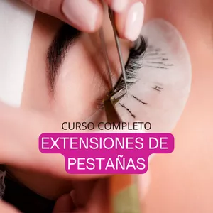 Imagen de portada para Curso online CURSO EXTENSIÓN DE PESTAÑAS! ES