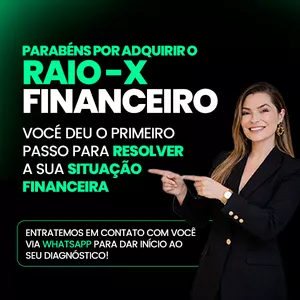 Imagem de capa para o Ebook Raio-X Financeiro Diagnóstico estratégico para destravar seu crédito