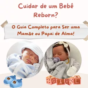 Imagem de capa para o Ebook Tudo sobre seu bebê Reborn- Guia Completo