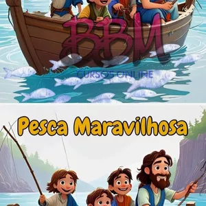 Imagem de capa para o Ebook PAINEL PESCA MARAVILHOSA  🎣  🎣 PARA IMPRIMIR 