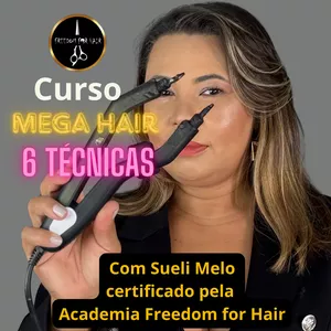 Imagem do curso Mega Hair 6 técnicas - do 0 ao sucesso