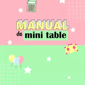 Imagem principal do produto Manual da Mini-table
