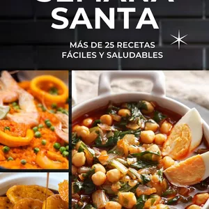 Imagen de portada para Ebook 25 Recetas para SEMANA SANTA