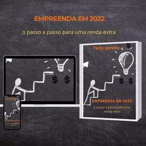 Imagem de capa para o Ebook Empreenda em 2022- o passo a passo para uma renda extra