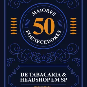 Imagem de capa para o Ebook Guia Exclusivo dos 50 Melhores Distribuidores de Produtos para Tabacaria em São Paulo