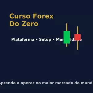 Imagem de capa para o Curso online Curso Forex do Zero – Setup, Mentalidade Vencedora e Plataforma | Aprenda Forex do zero e desenvolva um operacional consistente