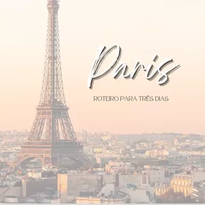 Imagem de capa para o Ebook Roteiro para Paris
