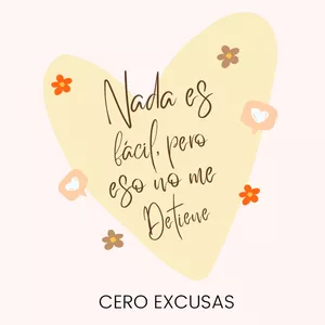 Imagen de portada para Evento online CERO EXCUSAS