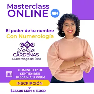 Imagen de portada para Evento online El Poder de tu Nombre con Numerología