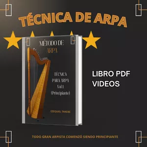 Imagen de portada para Curso online Curso de técnicas y fundamentos de arpa