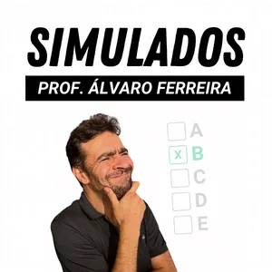 Imagem de capa para o Curso online Simulados do Prof. Álvaro Ferreira