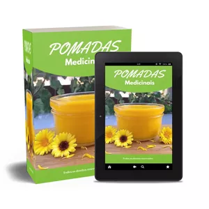 Imagem de capa para o Ebook CURSO POMADAS MEDICINAIS